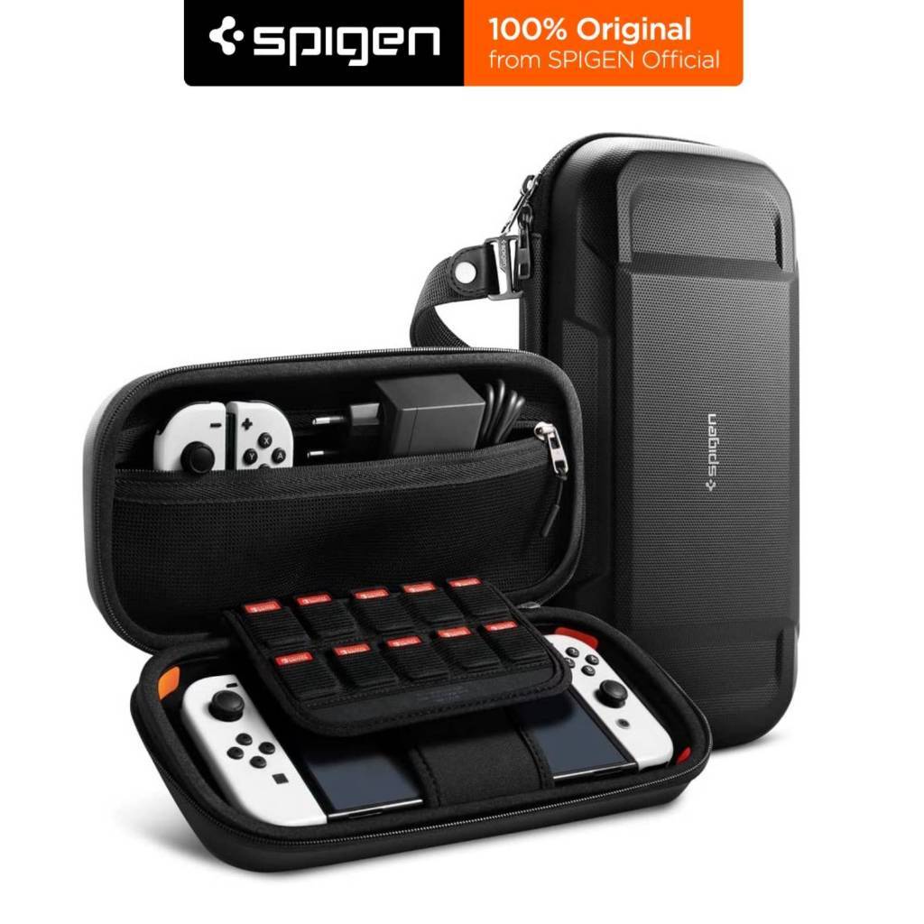 Nintendo Switch (OLED model) / Switch Pouch Rugged Armor Pro with ...