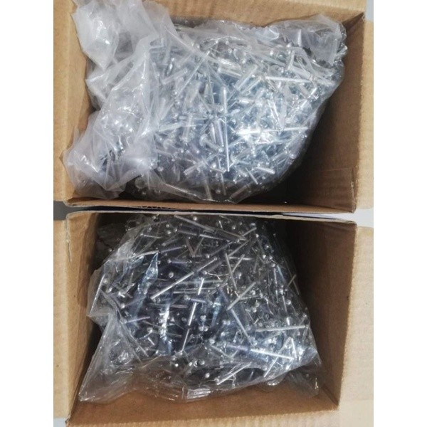 Blind`GR[rivets.T:aluminum+J+1/8*1/2(4-6)1/8*3/8(4-4)(SILVER/BROWN ...