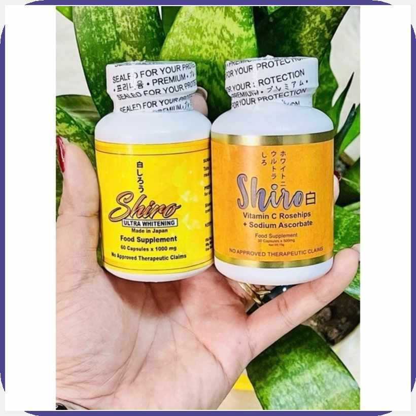 SHIRO Ultra Whitening + Glutathione Pair with Free Gifts | Skin Whitening  Supplement for Face & Bod | Shopee Philippines