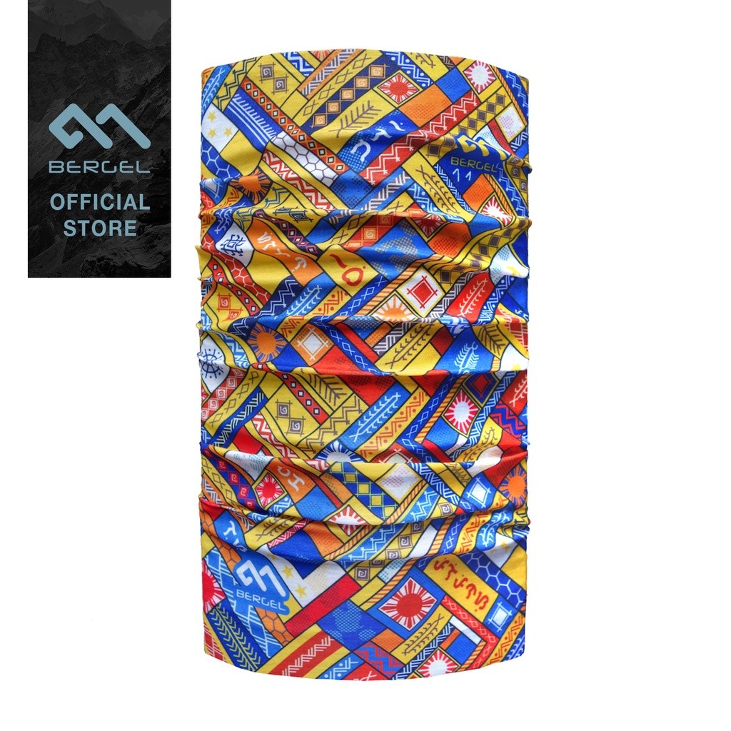Bergel Makabayan Multifunctional Headwear Local Filipino Design Bandana ...