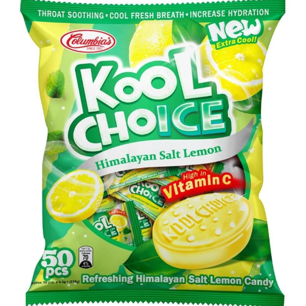 Kool Choice Himalayan Salt Lemon Candy 4.3gx50s | Shopee Philippines