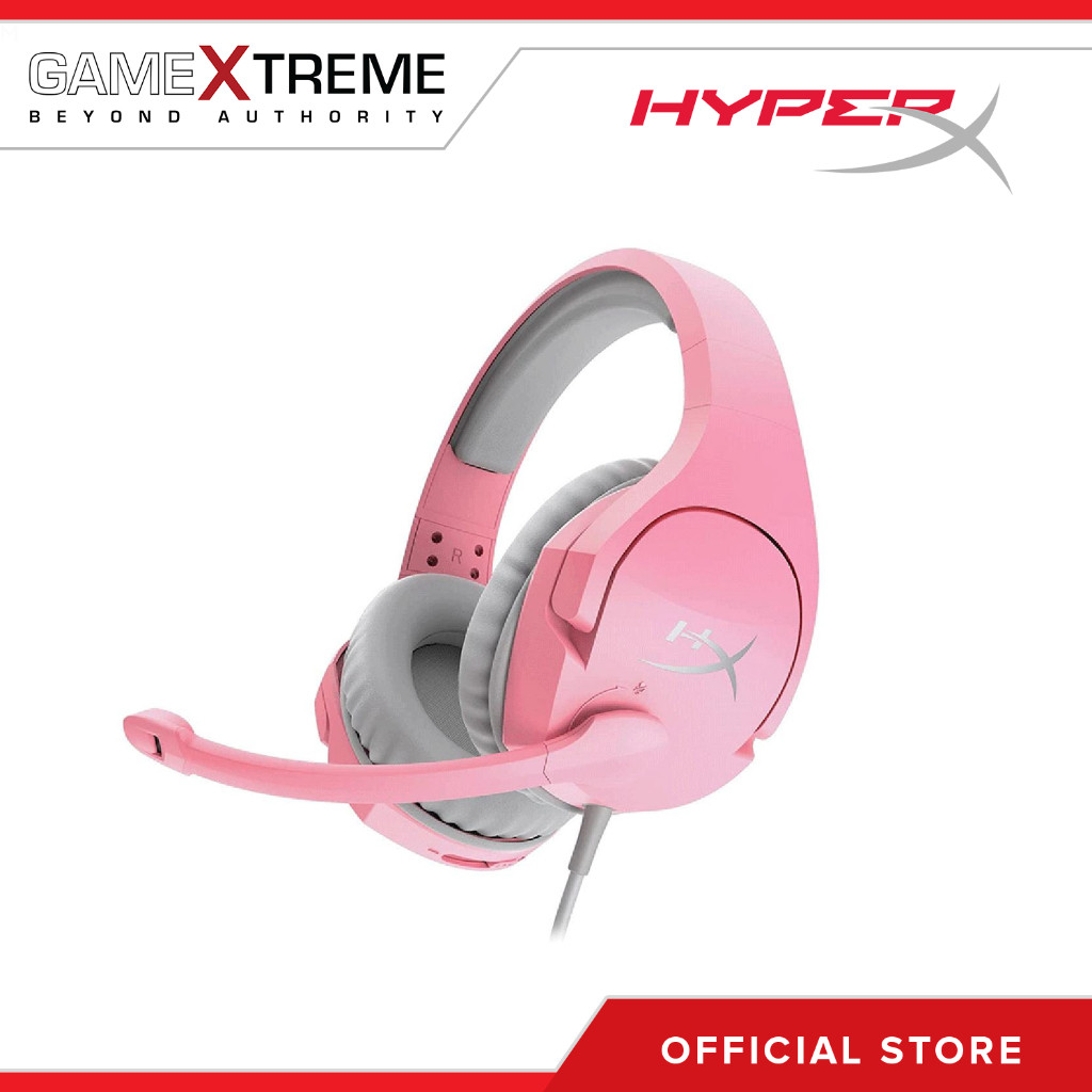 HyperX:U|Cloud^Z{Stinger[ty,Gaming!Vm[Headset!Vy!Pink | Shopee Philippines