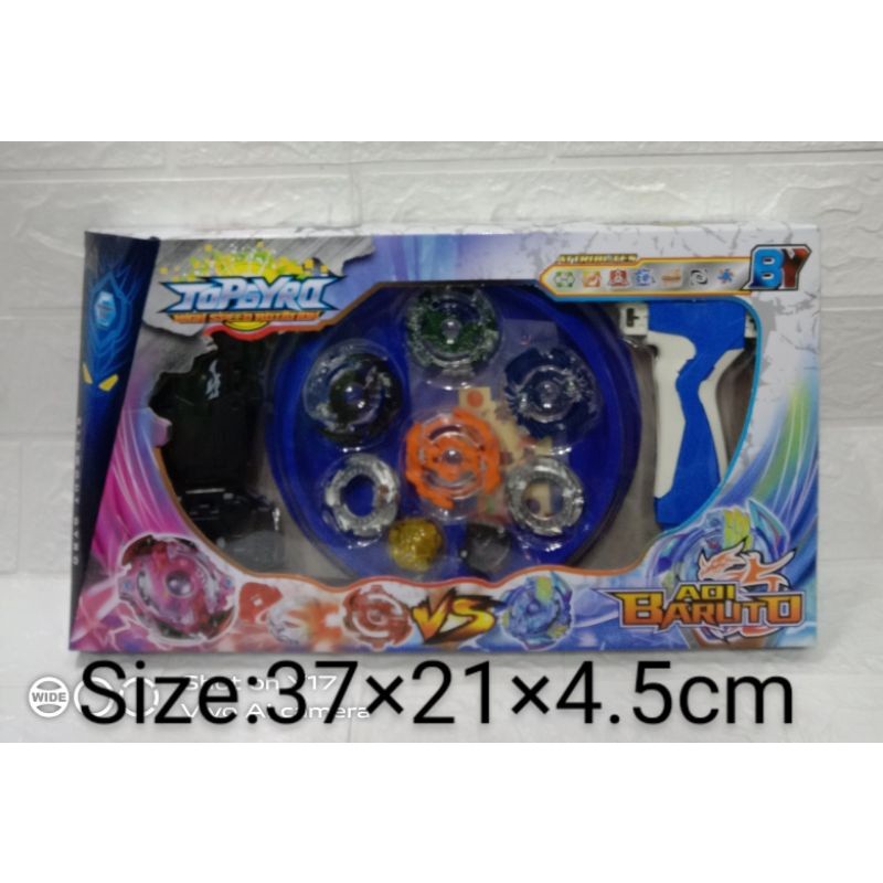UNISHOP0427 BEYBLADE HIGH SPEED ROTATION W/ STAGE AND LAUNCHER TOPGYRO ...