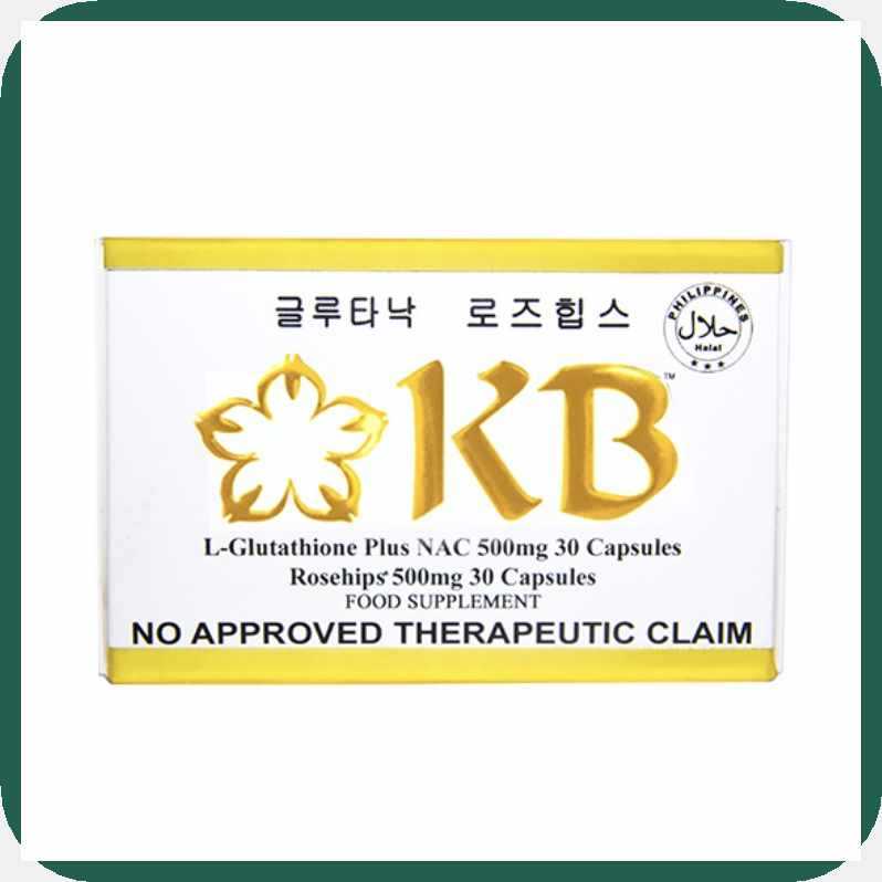 kb l glutathione plus nac Buy 1 Take 1! KB Glutathione + NAC + Rosehips Vitamin C$KQ*Skin'l%Whitening~Zh'Supplement