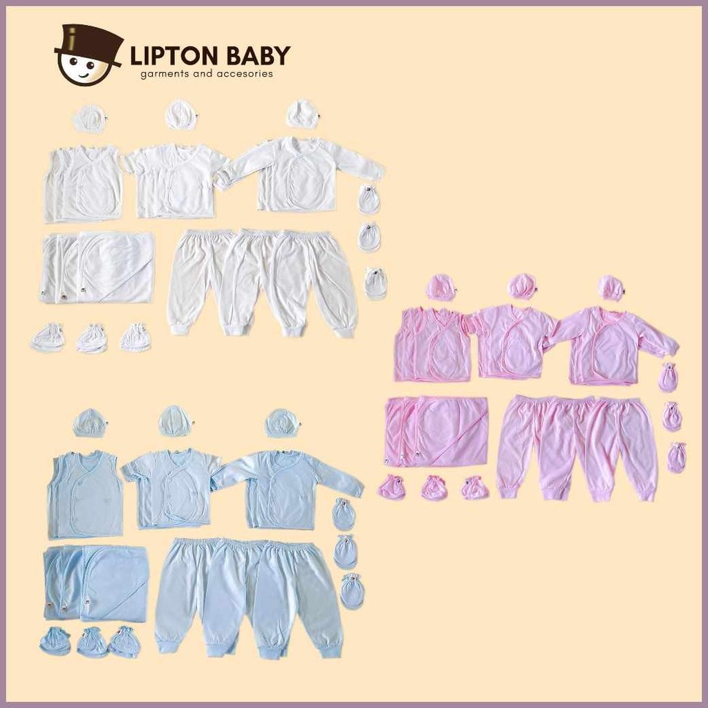 LiptonT.Baby*eH'Bundle,A!Set[h!In[Kz!White/Blue/Pink | Shopee Philippines