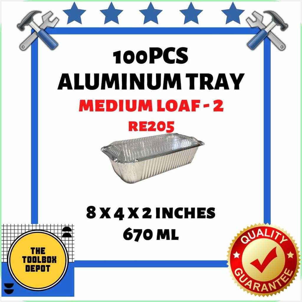 [100$H`i]PCS]}vT>Loaf)T>Aluminum)D>Tray)p>with)G>Lid)j>[ 8 x 4 x 2 ...