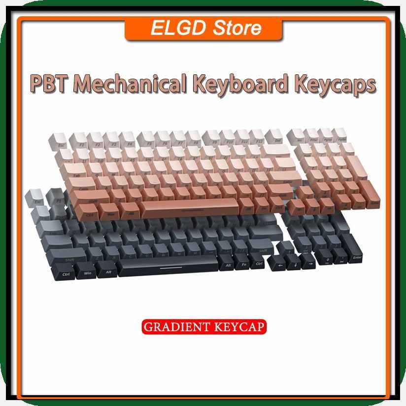 Gradient{j}Keycaps(S+Side:vT%Print_EL%130+Pcs_fS%PBT_tZ%Mechanical_Wo ...