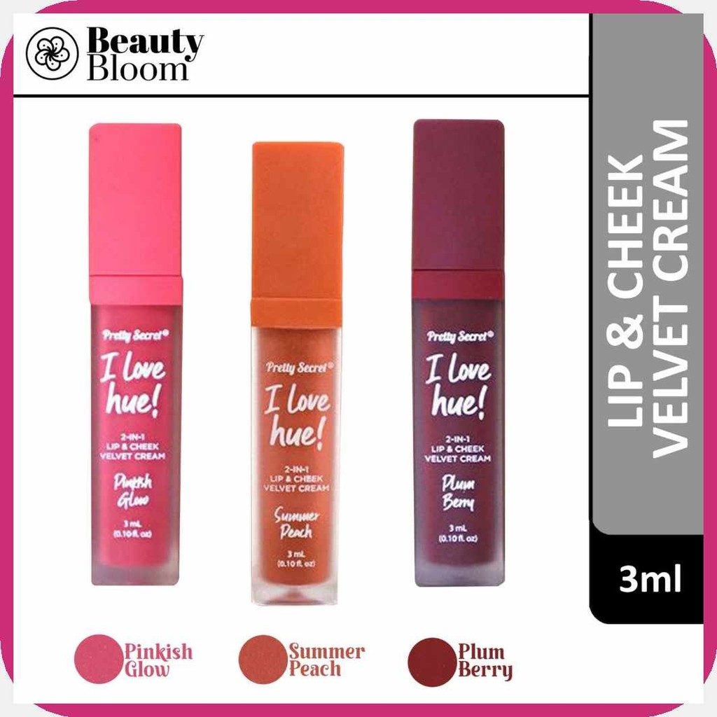 Pretty Secret 2 in 1 Lip and Cheek Velvet Cream - 3ml | Shopee Philippines