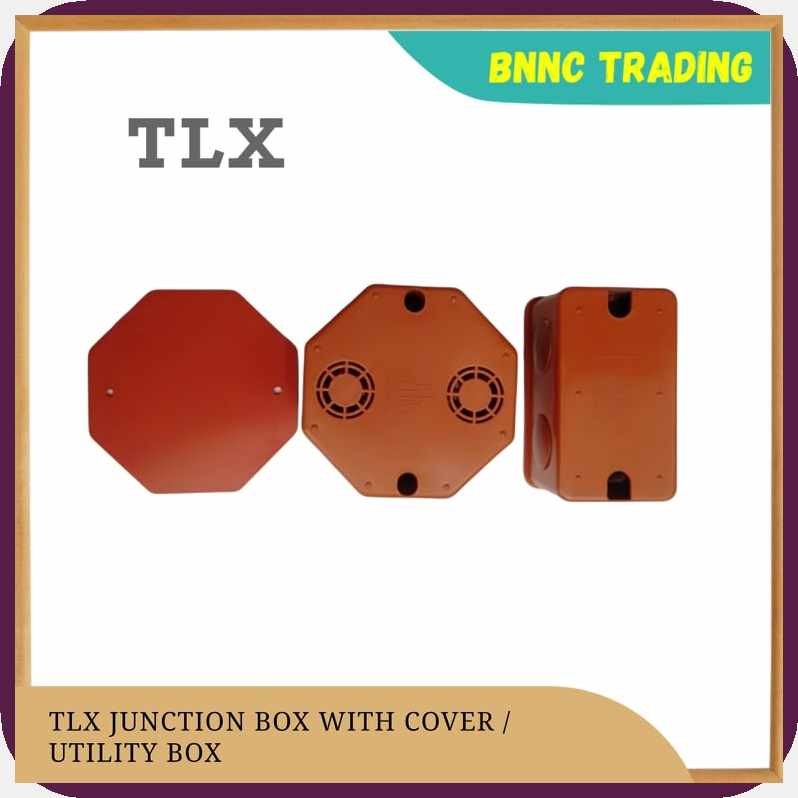 TLX PVC JUNCTION BOX / JUNCTION COVER / UTILITY BOX | Shopee Philippines