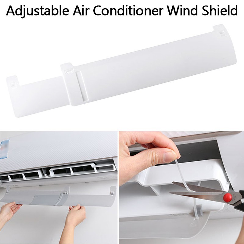Adjustable Air Conditioner Wind Shield Retractable Air Conditioner ...