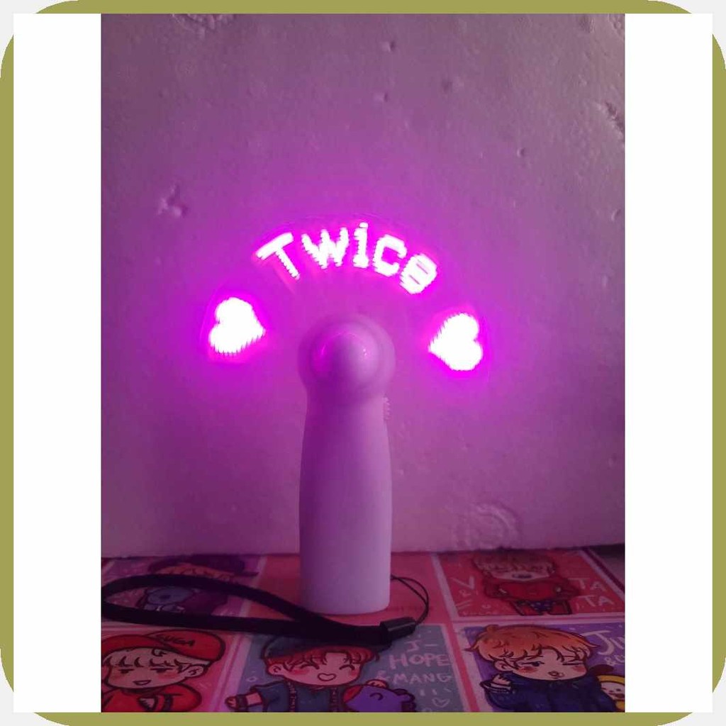 KPOP Merchandise Shop Twice 6th World Tour Led Light Hand Held Electric ...