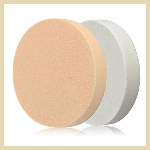 1 PC - Wet Big Round Shape Cosmetic Puff Makeup Sponge ( PinkPlastic ...