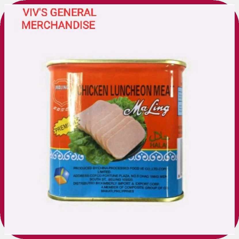 Maling|TA=Premium/u)Chicken>XN}Luncheon>ZM}Meat>Kl}(>Ob}340g>dG ...