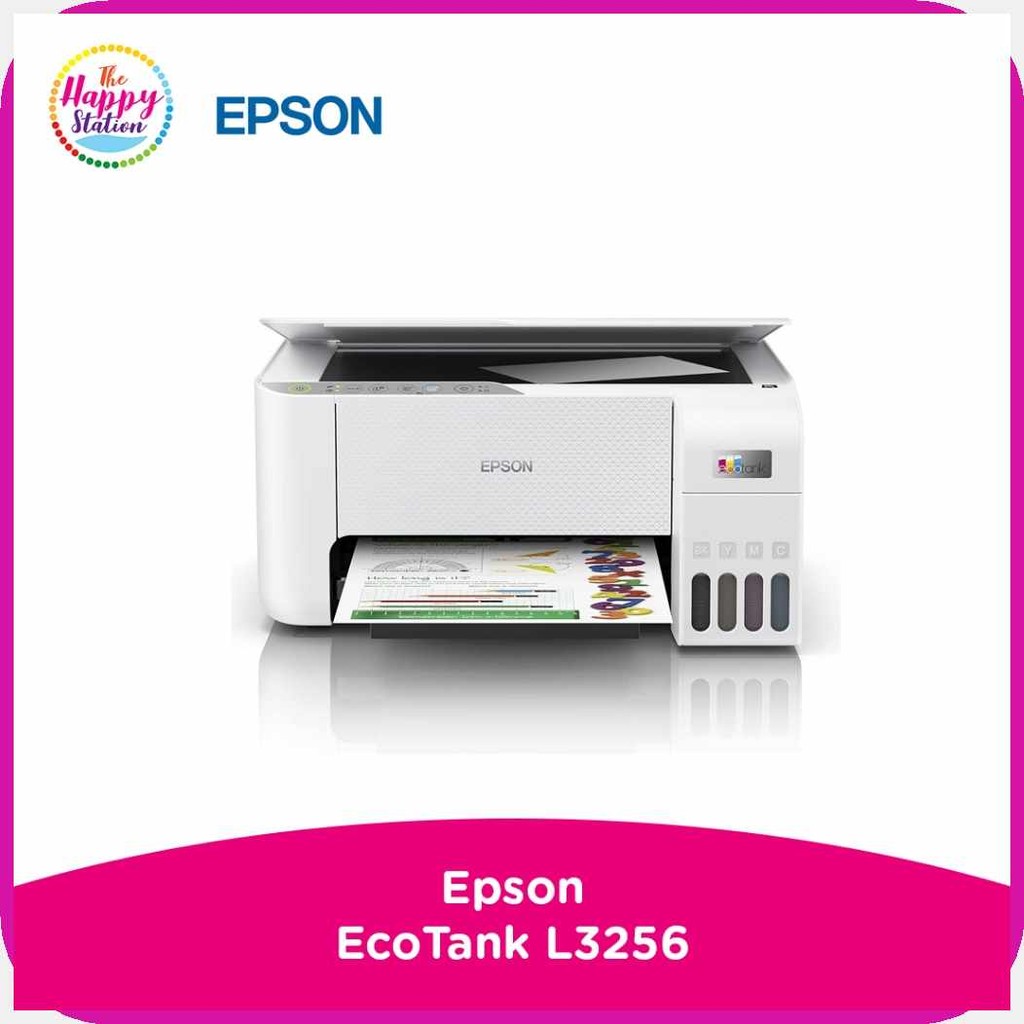 EPSON'm||[D;EcoTank&L3256,&A4&Wi-Fi&All-in-One&Ink&Tank Printer ...