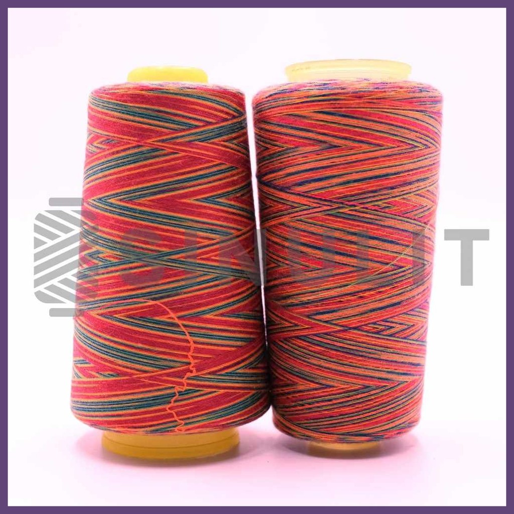 Multicolor`Z)Thread%U(3000Y#s](Rainbow.V]Sinulid) | Shopee Philippines