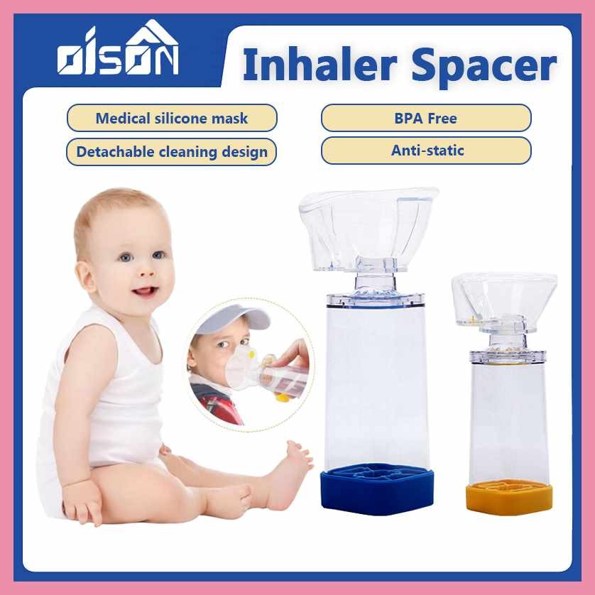 Asthma)ty}Inhaler.B(Spacer}NB)For}hn)Kids}tT)Anti-static}BN)Chamber}iW ...