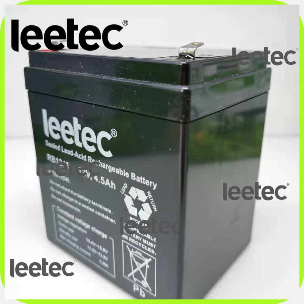 Rechargeable+c@Battery+k@Sealed+o@Lead-Acid+ts?12V*kq?4.5Ah*Sb?LEETEC ...