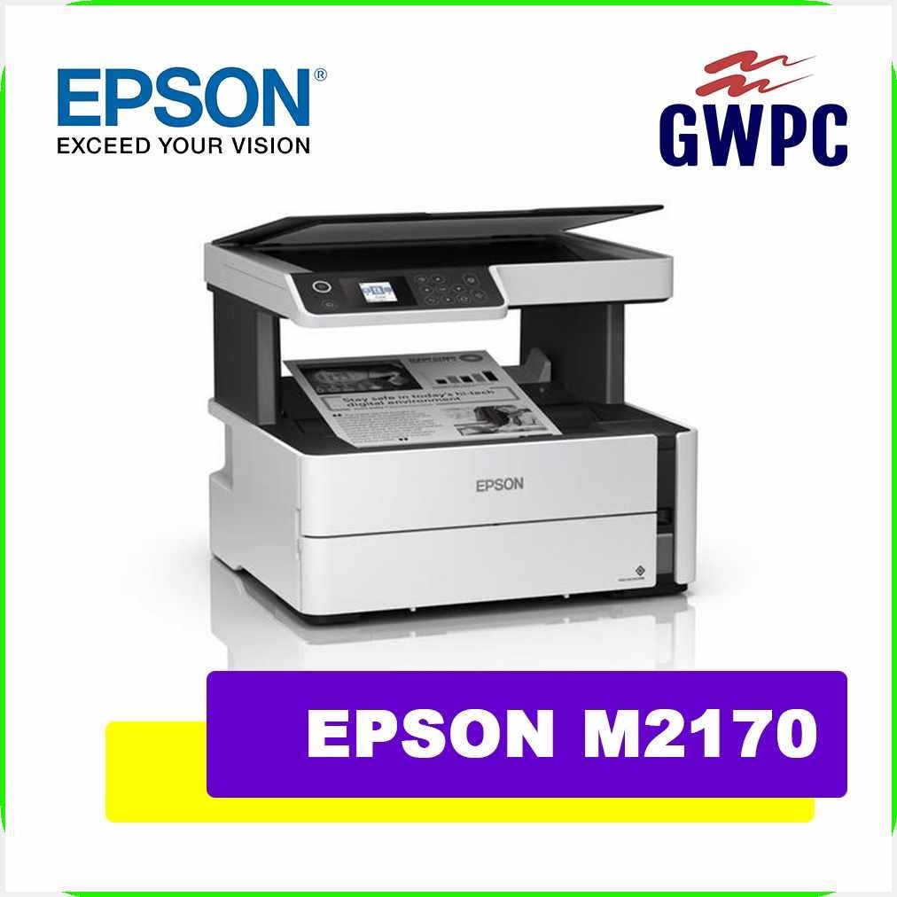 Epson M2170 EcoTank Monochrome All-in-One Wifi Duplex Ink Tank Printer ...