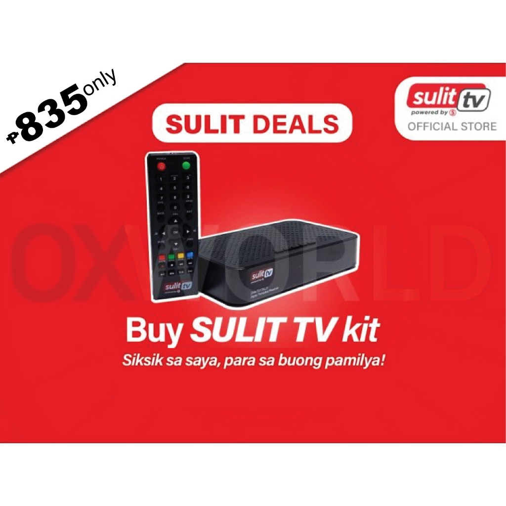 Sulit TV powered by TV5, Digital TV Receiver | Shopee Philippines