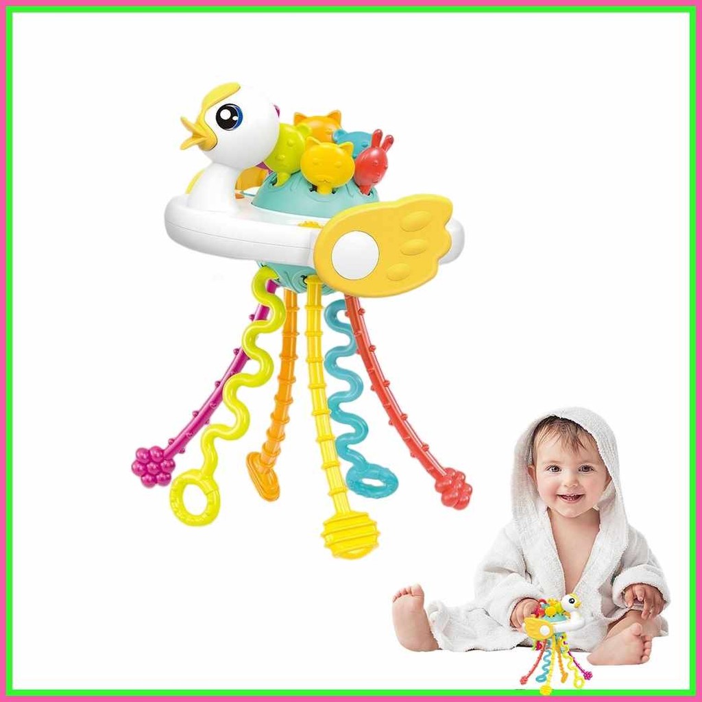 Montessori Baby Pull String Sensory Toys 6 To 12 Months Toddler Puzzle ...