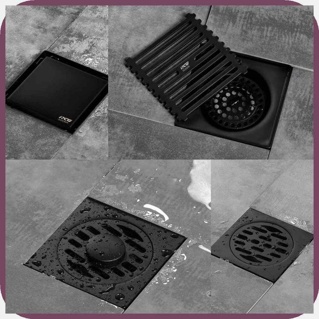 COD-Fn~4*4XV?Black&z`Floor;f`Drains;J`Stainless;T`Steel;le`SUS304;Vy ...