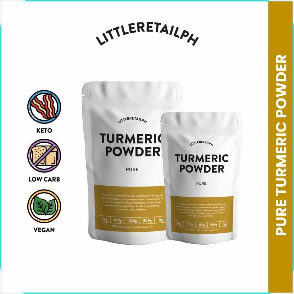Pure Turmeric Powder Keto & Low Carb Approved Tumeric | Shopee Philippines