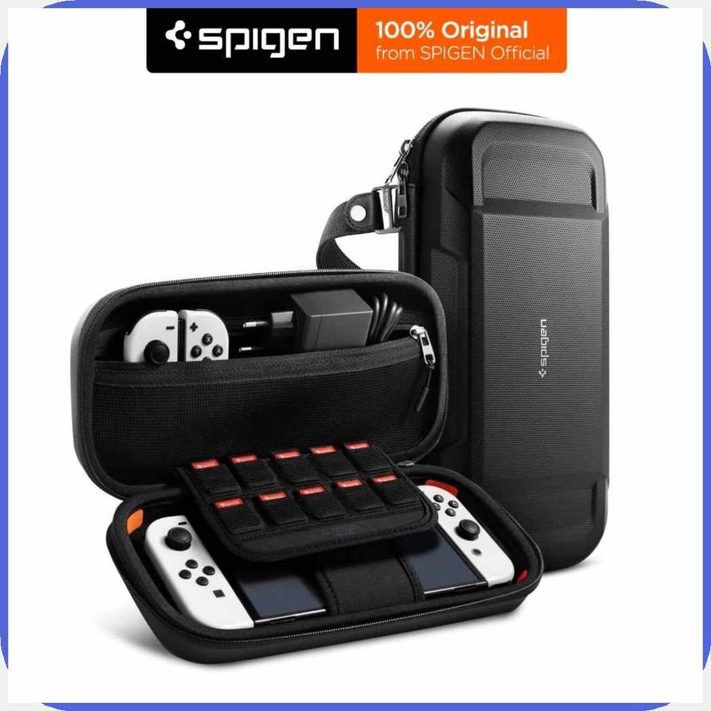 Nintendo,lSwitch!q,a+G+q!tm+(OLED pb+Pf+model) / Switch Pouch Rugged ...