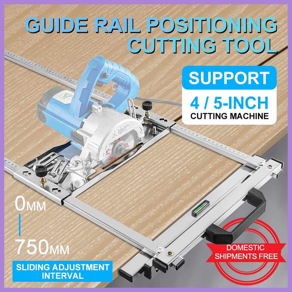 Saw Guide Rail For 4/5/7 inches Electricity Circular Saw Multi-function ...
