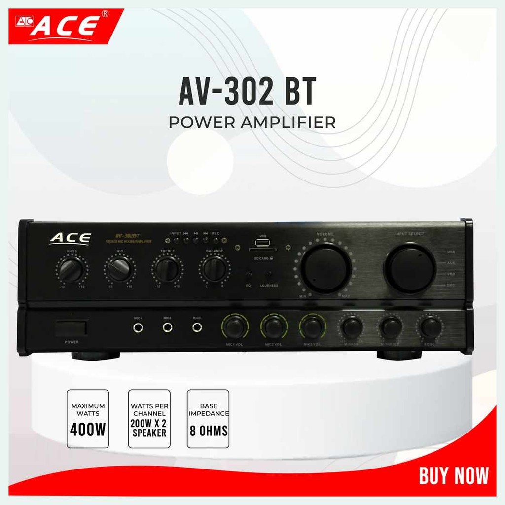 ACE}HF%AV-302BT-U-POWER-hsAMPLIFIER-Bhwith-QXFM,-yIUSB,SD-EXPort,-xAMP3 ...