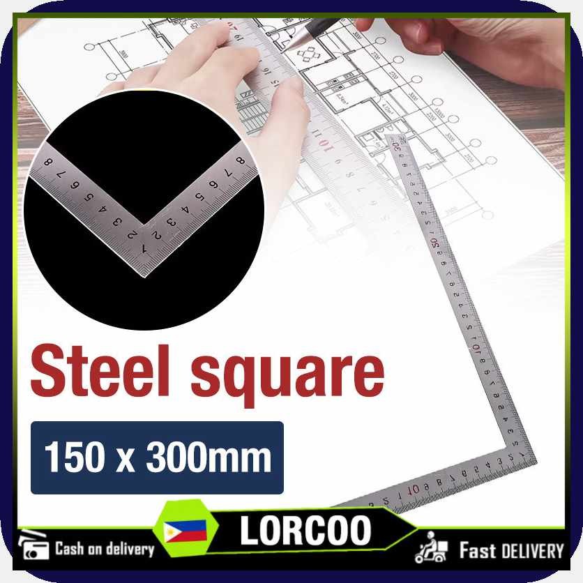 1pc.U@Metal/k!Steel;U&L-Square`A&Angle`t&Ruler`d&90`G&Degree`O&Angle ...