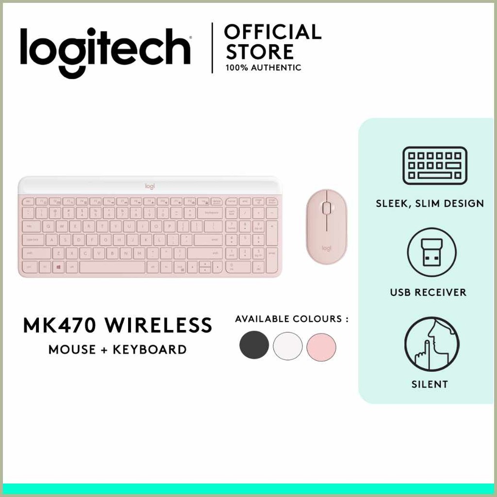 Logitech%Af`MK470`cj&Slim`lM&Wireless`FJ&Keyboard`hN&&`yC&Mouse`O&Combo ...
