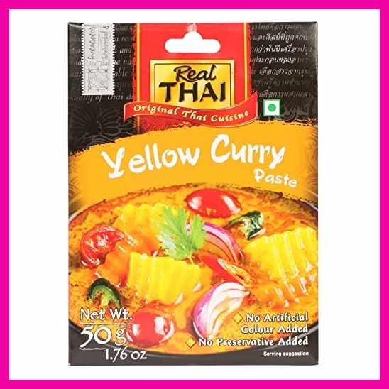 Real Thai Yellow Curry paste 50g | Shopee Philippines
