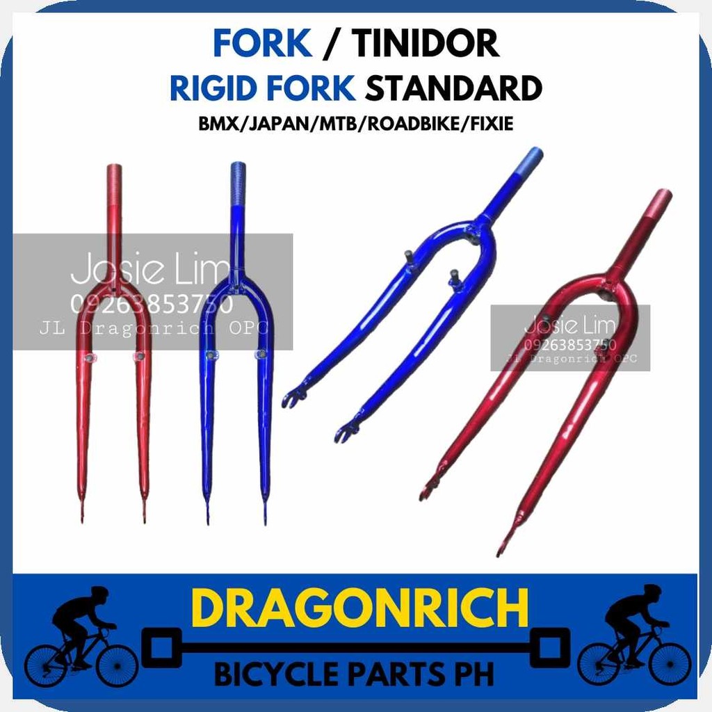Bike 20 and 26 Rigid Fork Tinidor Chromolly Steel Bicycle Fork Japan ...