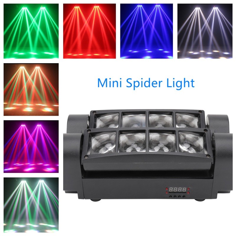 RALINTA Led mini spider moving light（plastic body) | Shopee Philippines