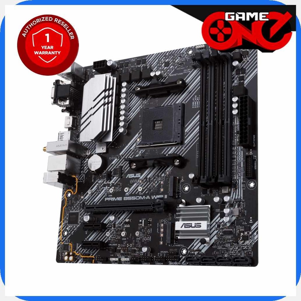 Asus)f;gv@Prime+ob@bL@B550M-A+DI@WiFi+oL@II+m@Motherboard | Shopee ...