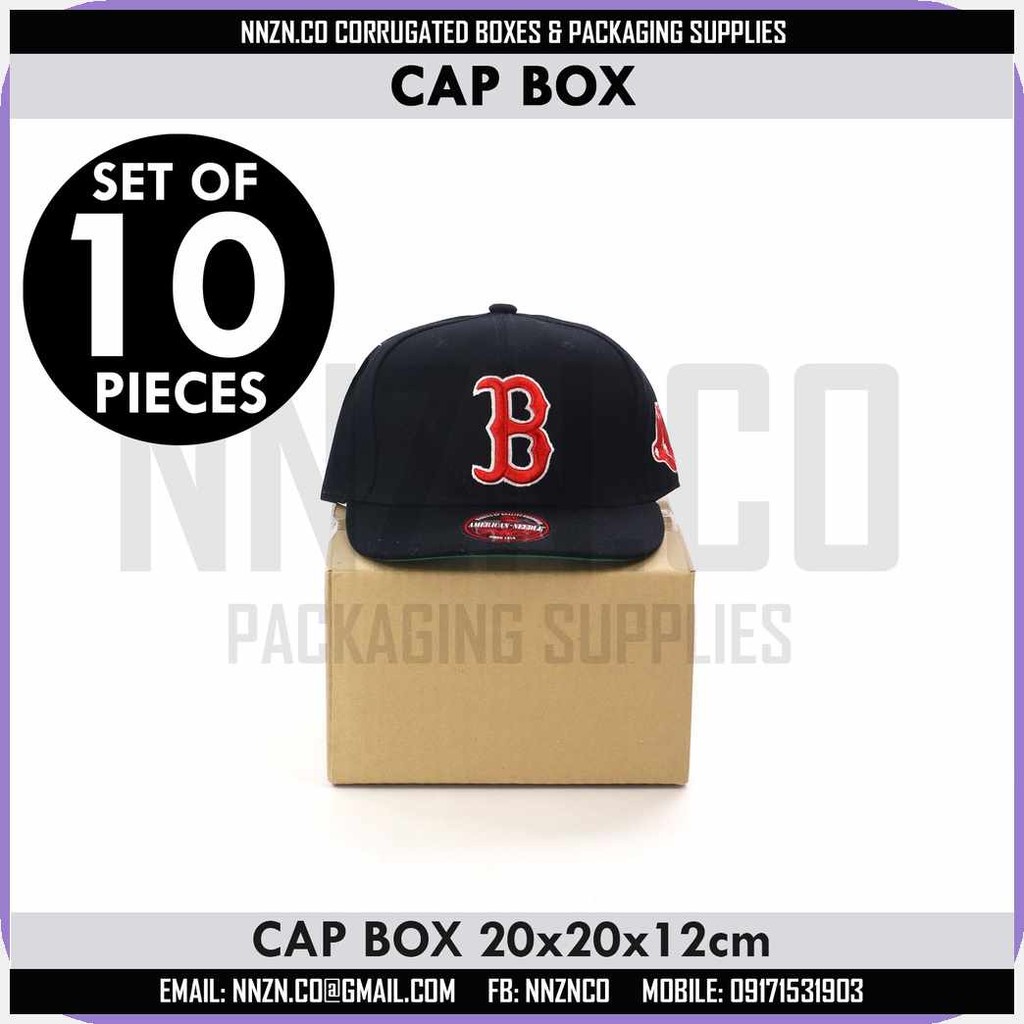 BOX ONLY RSC Cap Box Corrugated Box Shipping Box Protection 20x20x12cm ...