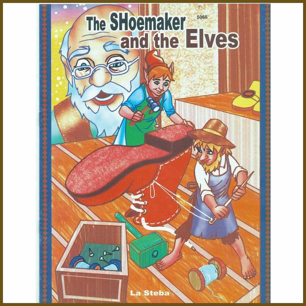 Story Book / Coloring Book English Tagalog ( The Shoe maker and the ...