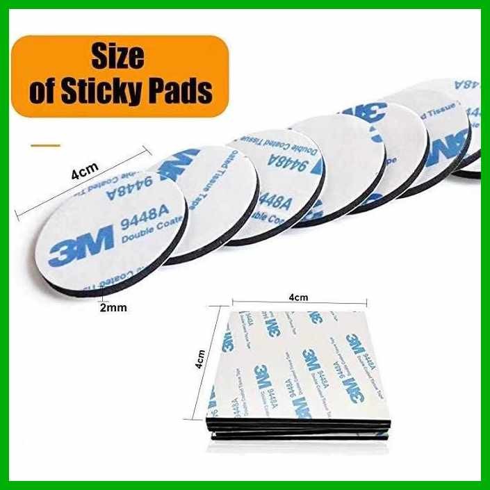 Tatuo Double Sided Foam 1/8 Inch Mounting Adhesive Thick Tape Foam Seal Tape, 3 Rolls (1/4 Inch Wide By 32.8 Feet Long Each Roll - View #3