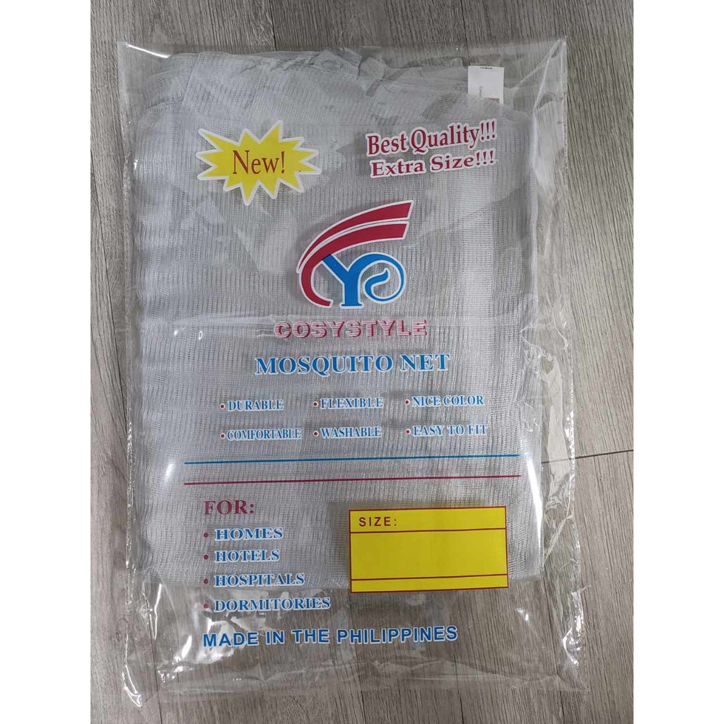 Mosquito Net /Kulambo Single/double/family/family extra/super | Shopee ...