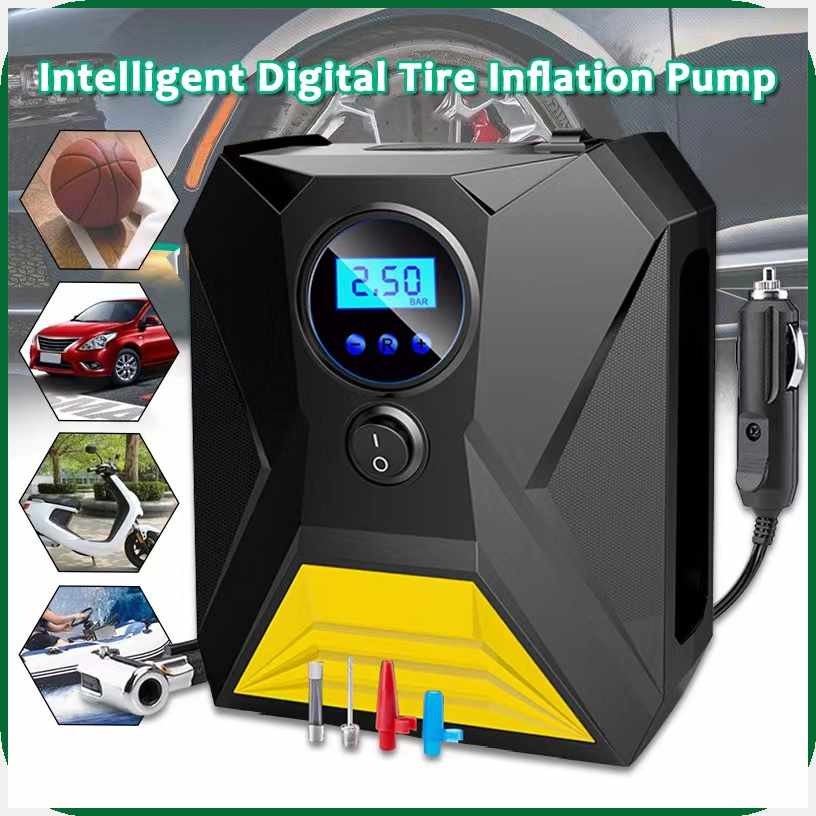 Portable[C=Car*U^Tyre$Tx/Inflator$JM:12V%cG:Digital%A:Quick%V:Inflation ...