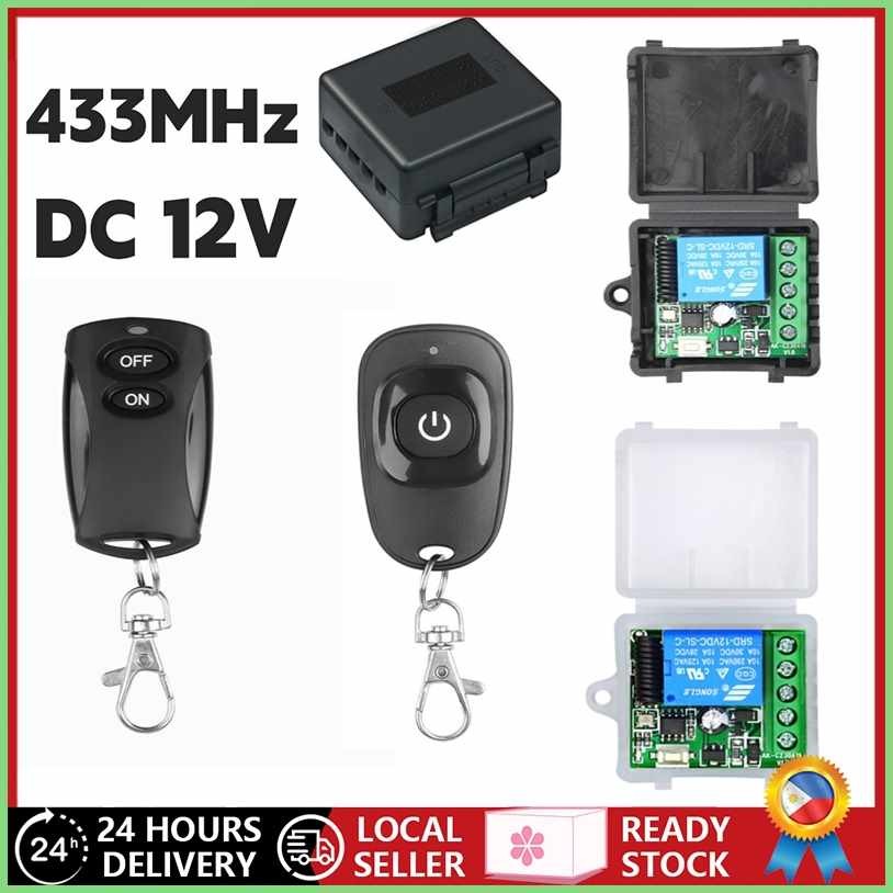 [Local Shipment] 433 Mhz Universal Wireless Remote Control Switch DC ...