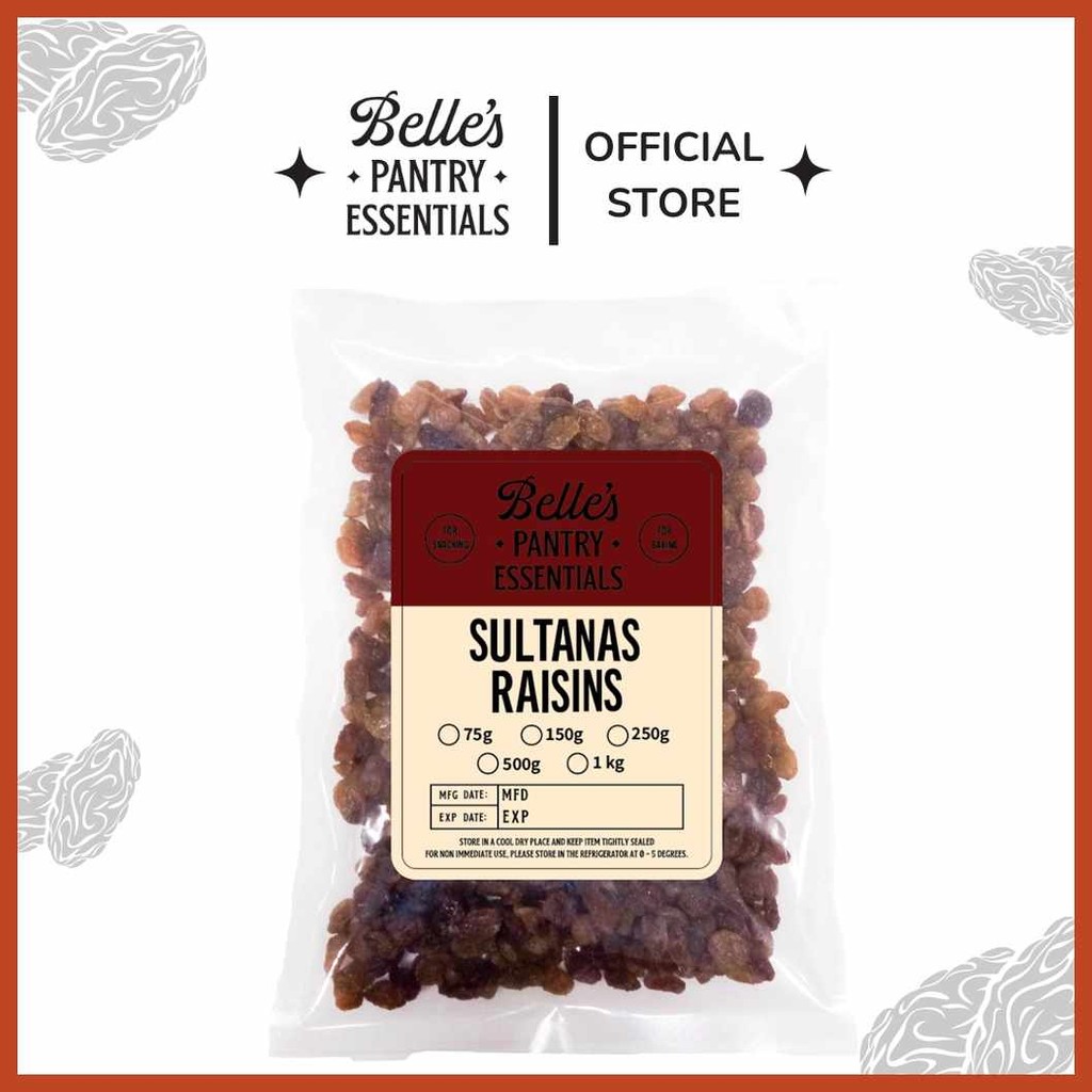 Belle'sh!Sultanas;S(Raisins.J#(250g]g#to]Ic#1kg) | Shopee Philippines