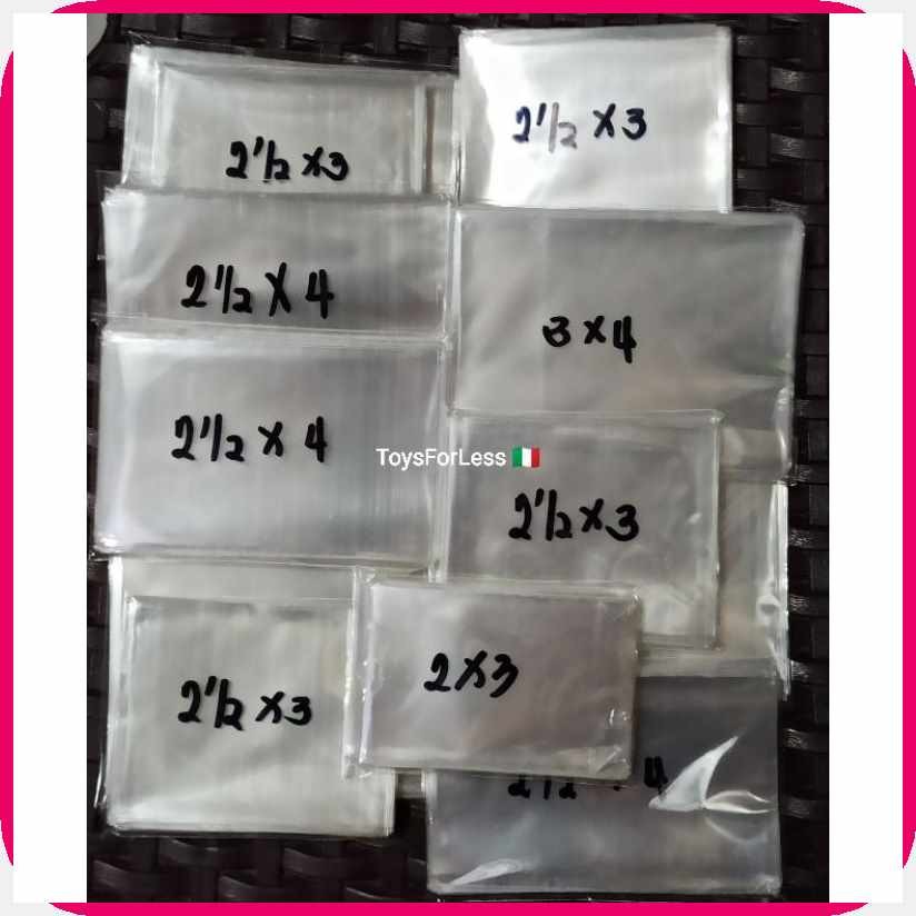 Clear Plastic OPP Small Sizes for repacking | Shopee Philippines