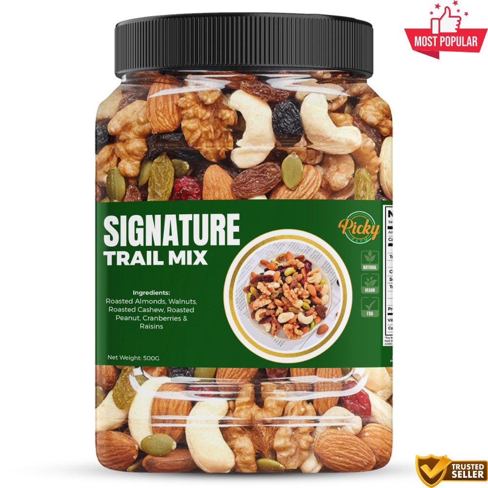 Picky Signature Trail Mix- Trail Mix Fruit and Nuts | Shopee Philippines