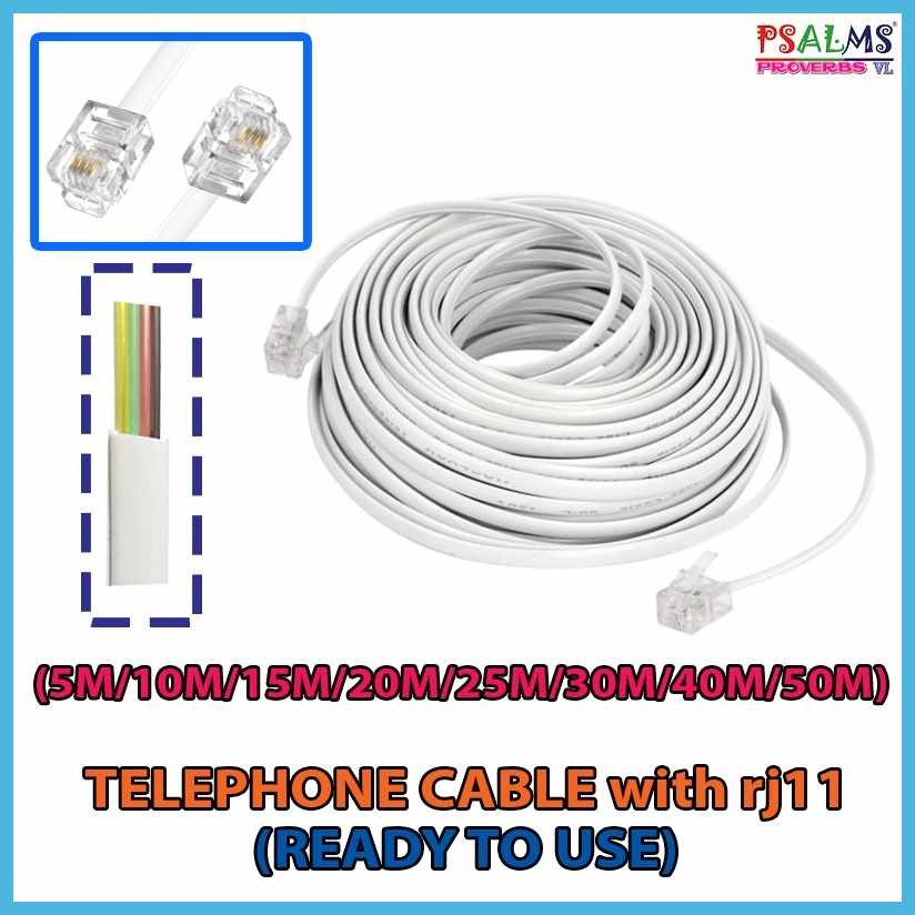 RJ11^Z:Cable-lG-Telephone-ZlLine-FeWire-FG(four-core)-ymREADY-FPTO ...