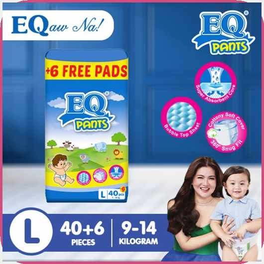 EQ Pants Jumbo Pack Large 40's - Pants Baby Diapers | Shopee Philippines