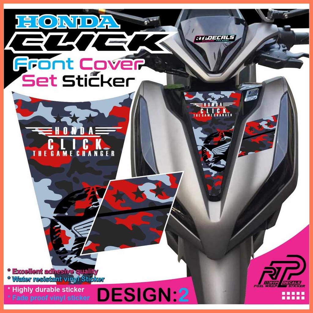 Honda-O'Click:MMilitary(LG|Front=FL|Sticker=Pc|Decals(Sold=oG|as