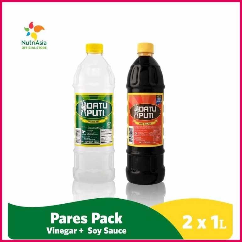 Datu Puti Pares Pack 2x1Liter | Shopee Philippines