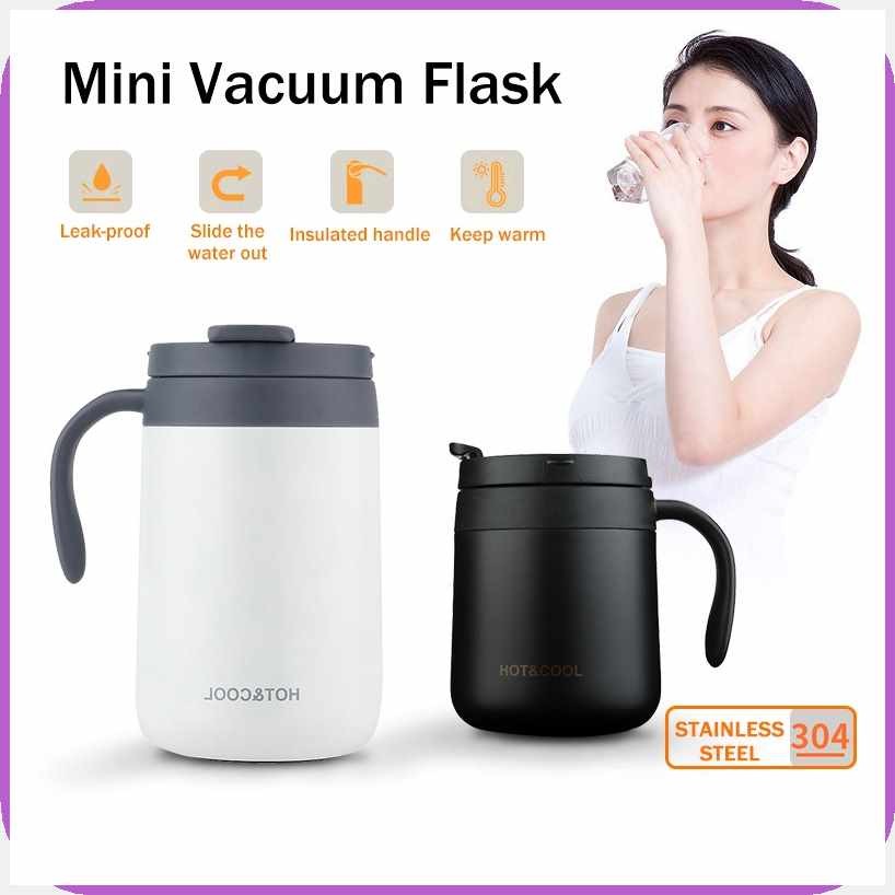 Mark Cup 304 Stainless Steel Thermos Coffee Mugs Portable Car Vacuum ...