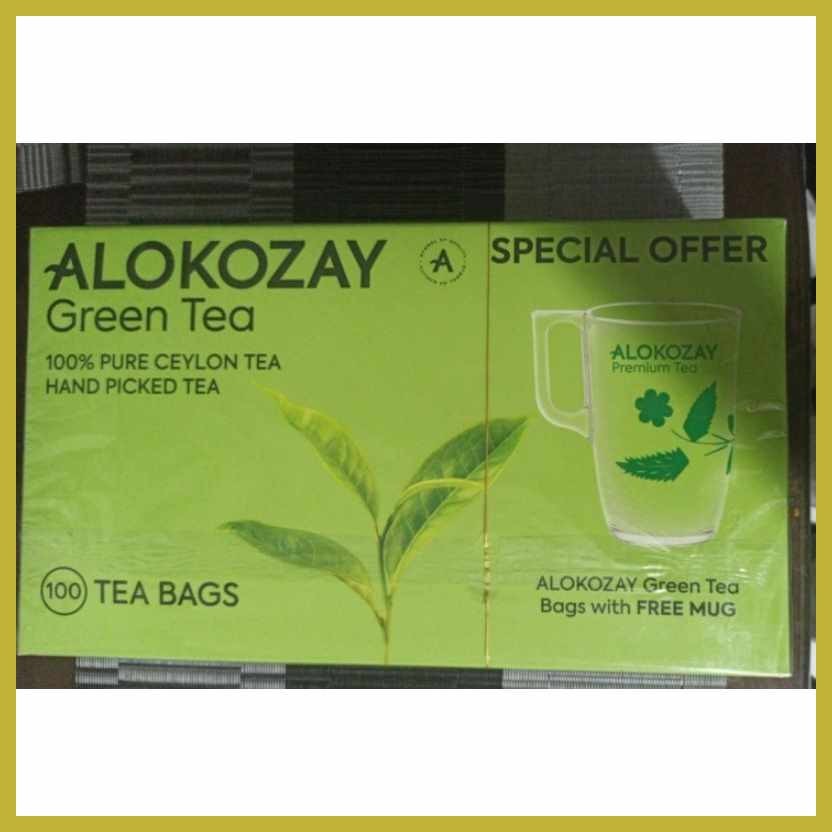 Alokozay:Aw%Premium_BO%Tea_FM%Green_sc%Tea`qK&100`Eb&teabags | Shopee ...